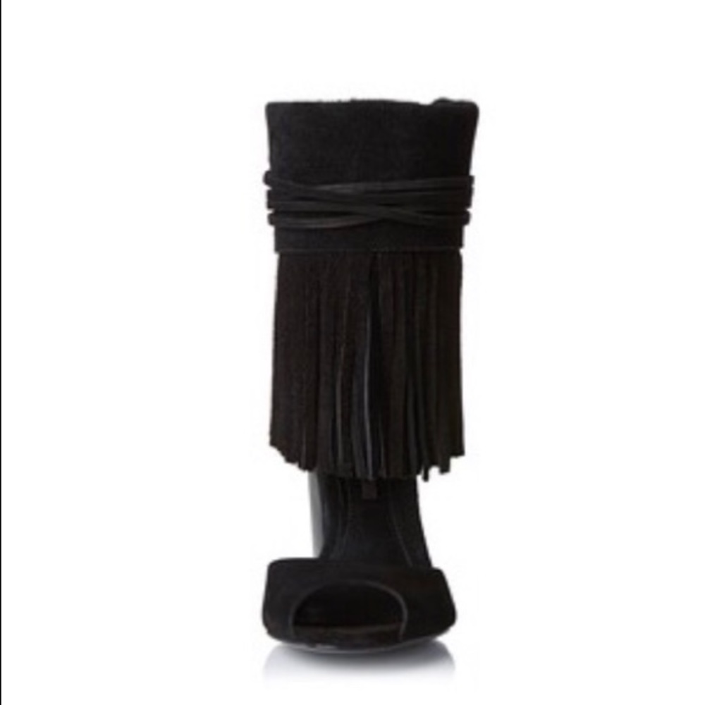 SCHUTZ CRYS FRINGE CUFF SANDAL